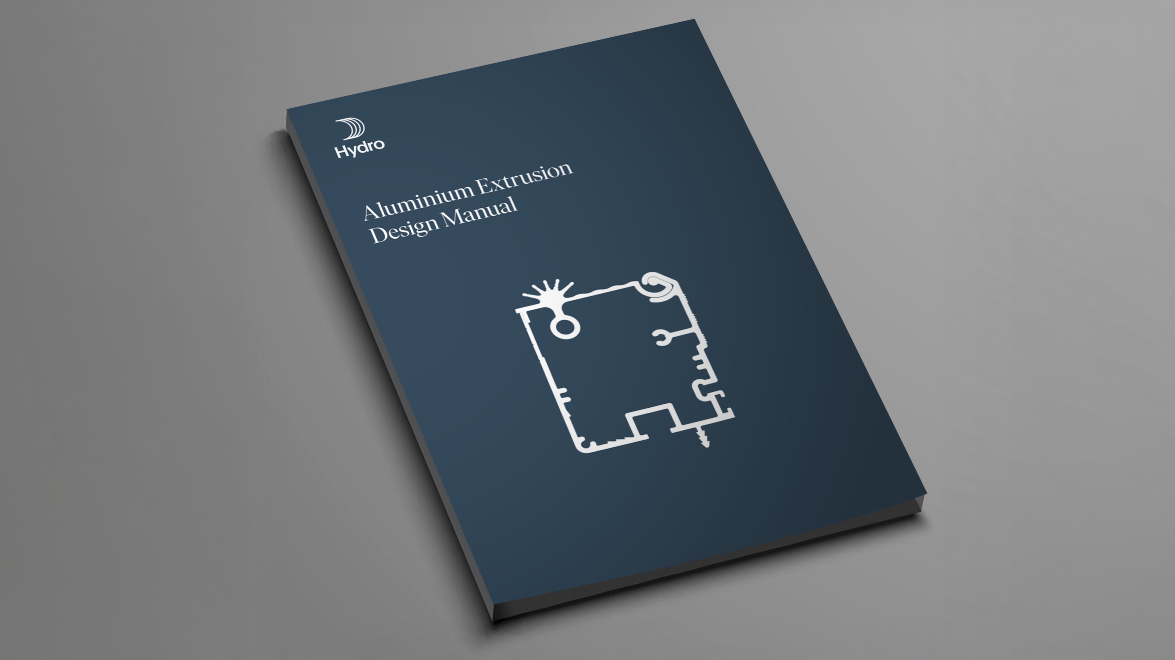 a blue book with white text