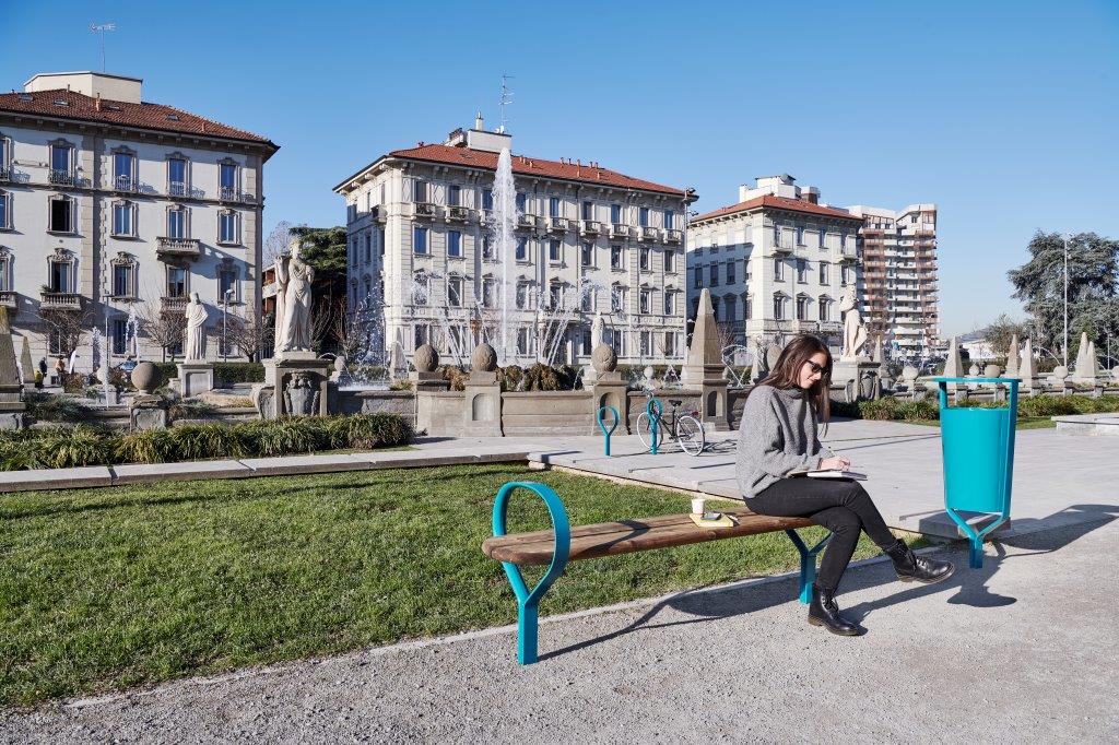 Stedelijk buitenmeubilair van Vestre