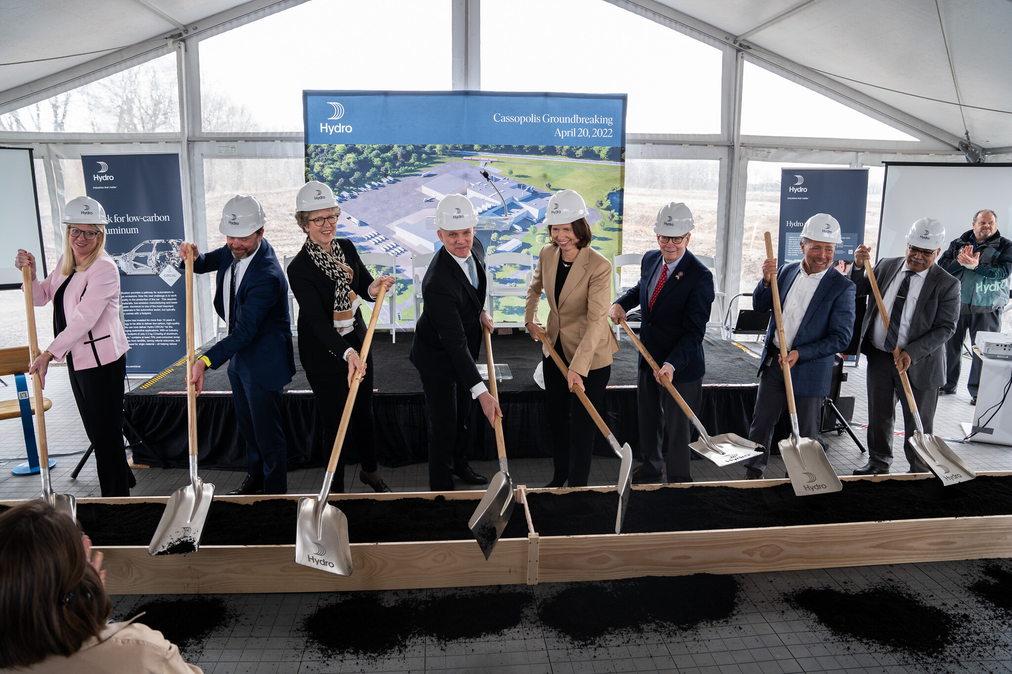 Hydro Cassopolis construction start