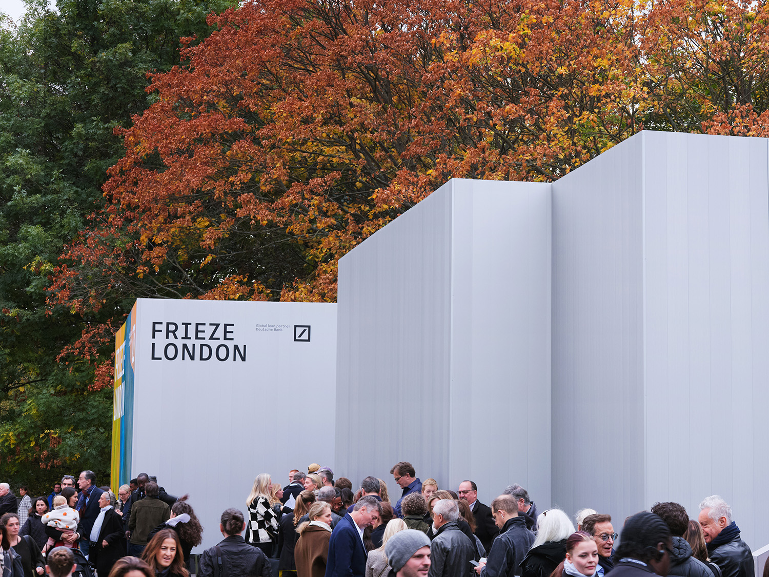 a group of people outside