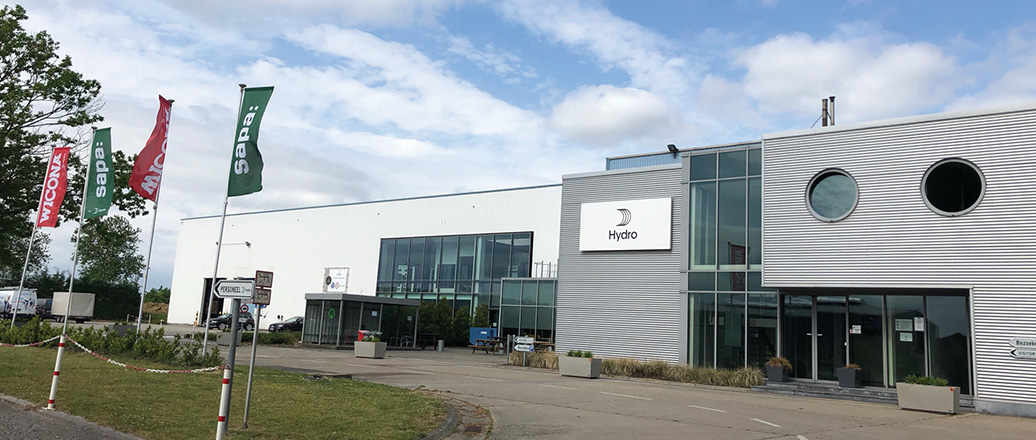 Hydro Building Systems Belgium NV in Landen