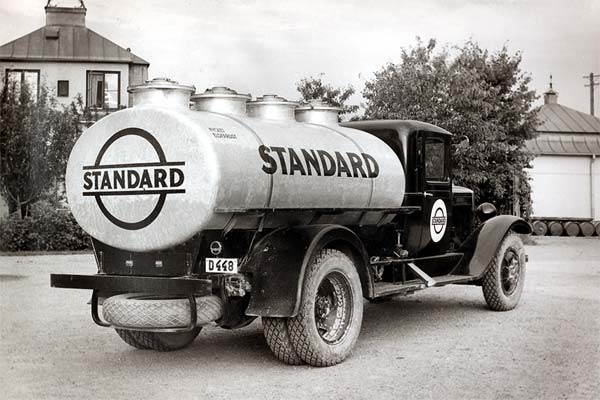 Tank truck from Standard oil